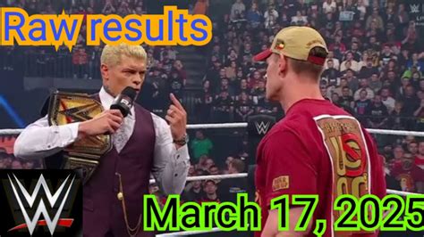 raw results